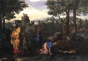 Nicolas Poussin The Exposition of Moses oil painting
